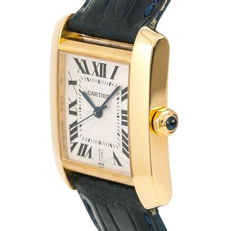 pre owned cartier watches mens|used cartier men's watches.